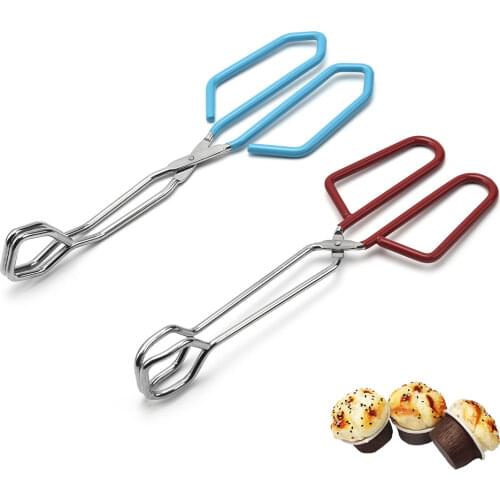 Stainless Steel BBQ Grilling Tong Food Hiash Heavy Duty Kitchen Barbecue Grilling Cooking Tong Cooking Food Serving Utensil Tong
