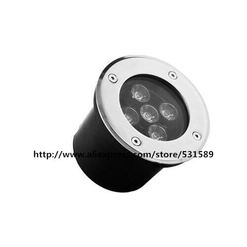 Freeshipping 12PCS 5W LED underground light IP65 5W LED Outdoor lighting