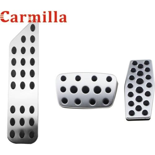 Carmilla Car Accelerator Brake Clutch Pedal Pedals Cover for Vauxhall Opel Astra Insignia 2011 - 2015 for Chevrolet Chevy Cruze