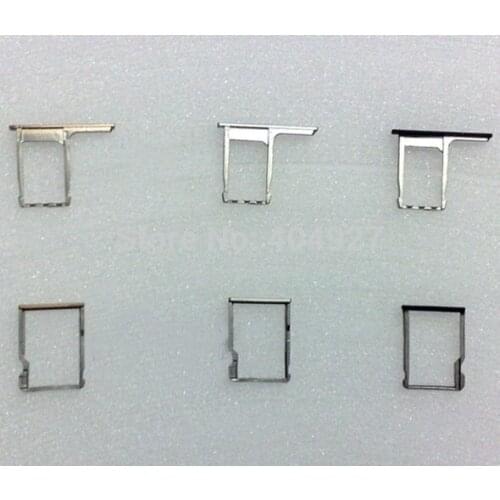 For HTC One M8 SIM Card Tray + SD Card Holder Replacement OEM New Silver Black Gold Gray Red Color
