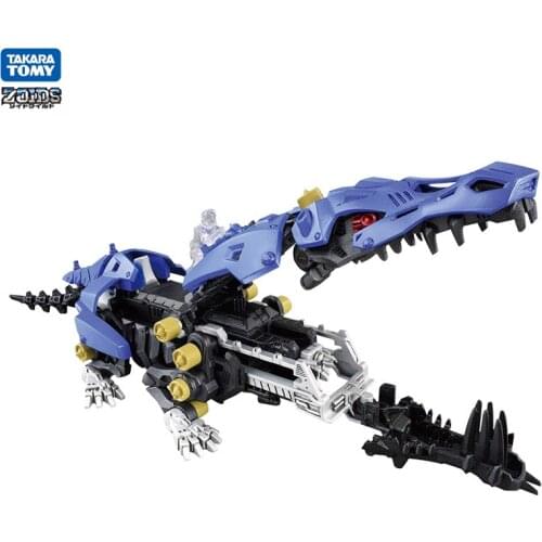 TAKARA TOMY ZOIDS ZW06 Action Figure Mechanical Animal Crocodile Transformation Robot Children Toys Gifts Ranger Megazord