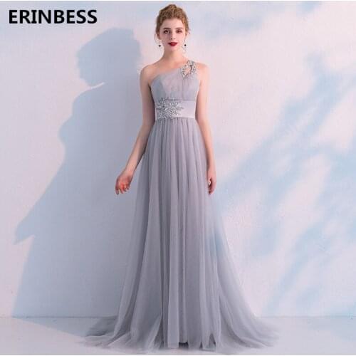 Womens One Shoulder Evening Dresses ERINBESS China