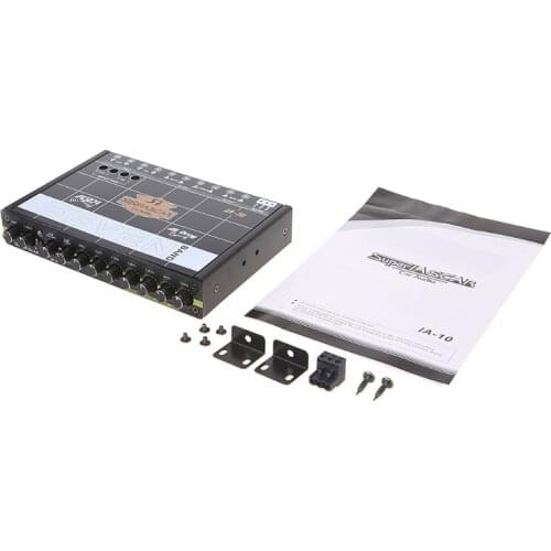 K0AF Car 7 Band Equalizer Modified Car EQ Equalizer Class Fever Car Tuner