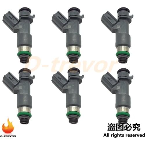Set of 6 NEW OEM Fuel Injectors 16450-R70-A01 For 2008-2016 HONDA ACURA 3.5L 3.7L V6 16450R70A01 FJ982