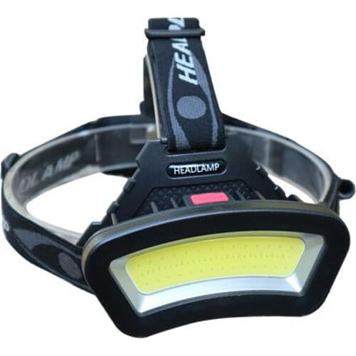 Headlamp 4 Modes LED Work Light USB Night Head Lamp With Red Light For Outdoor Camping Hiking Fishing COB Headlight Work Light