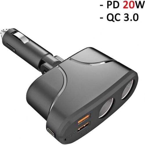 New Arrival Car Charger For Igniter Lighter Smart Phone USB Adapter Mobile Phone Charger Dual USB Voltmeter Fast Charging