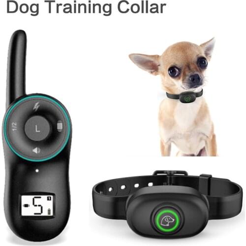 400M Electric Dog Training Shock Collar Waterproof Rechargeable Remote Dog Bark Control Anti Pet Trainer collar adiestramiento