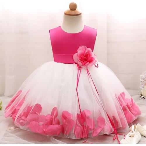 Flower Girl Dress For Wedding Baby Girl 1-10 Years Birthday Outfit Childrens Girls First Communion Dresses Girl Kids Party Wear