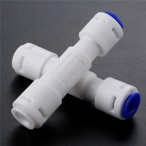 150CC to 1500CC RO Water System Waste Water Flow Regulater Restrictor 1/4" OD Hose Reverse Osmosis Quick Pipe Fittiing Plastic