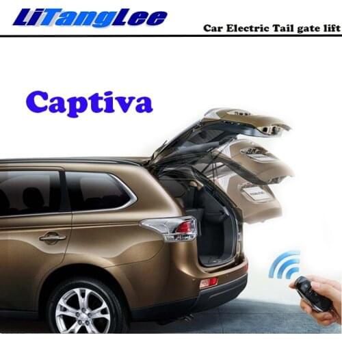 LiTangLee Car Electric Tail Gate Lift Trunk Rear Door Assist System For Chevrolet Captiva 2016~2020 Remote Control