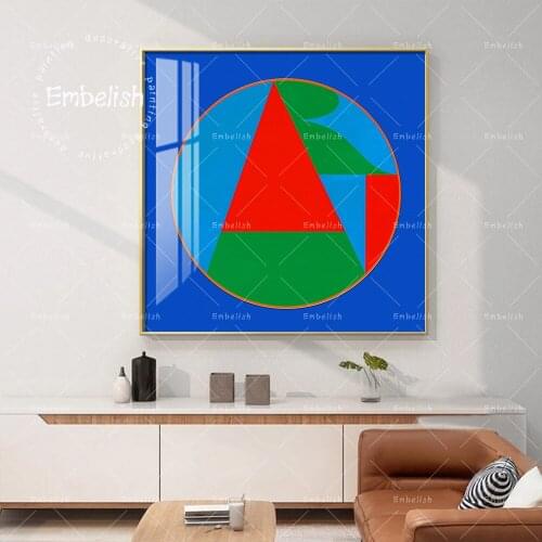 Embelish 1 Pieces Geometry HD Spray On Canvas Paintings For Living Room Home Decor Wall Art Pictures Bedroom Artworks Posters
