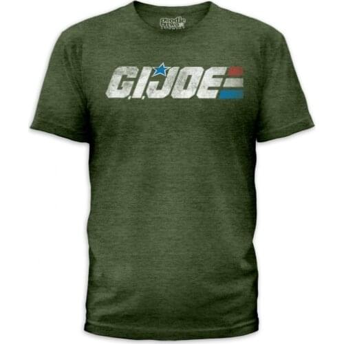Funny T Shirt Men Novelty Tshirt Gi Joe T Shirt Retro Logo Hipster Newest Letter Print