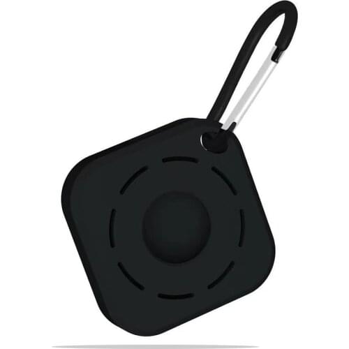 Liquid Silicone Protective Case For Apple AirTag Finder Location Tracker 2021 Anti-Scratch Anti-Lost Protect Cover with Keychain