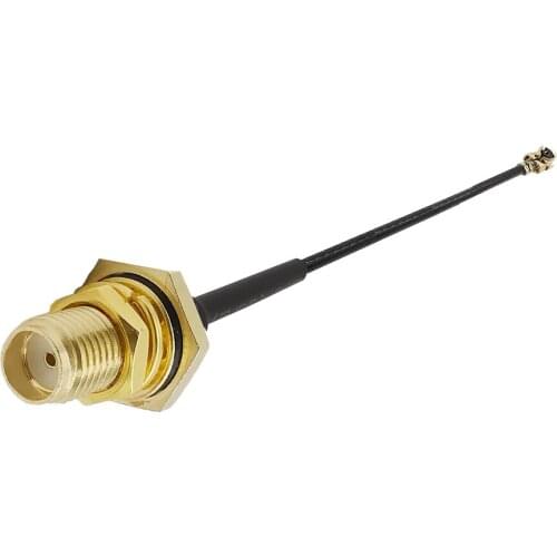 2Pcs 20CM SMA Female Jack Bulkhead to IPEX IPX 1.13 Cable Mini PCI U.FL IPX to SMA Jack 1.13 Coaxial Extension Pigtail Wire