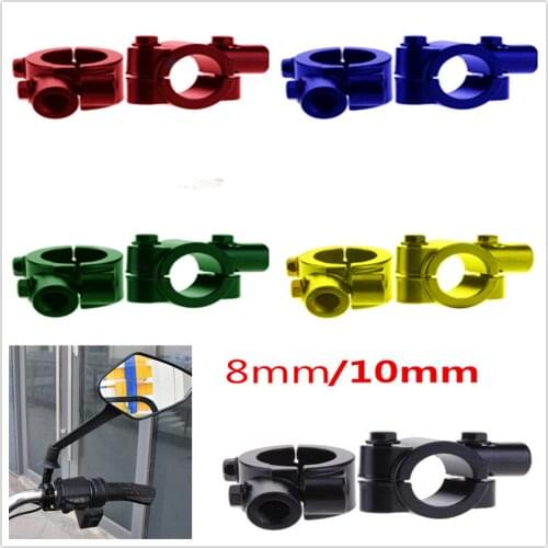 2Pc colorful Motorcycle Mirror Adapter for YAMAHA TRophy SE TT 600 FZR 600 FZR 600R 400 RR RRSP FZ600 TRX850