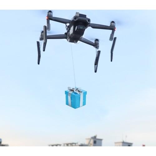 Mavic Air 2 Throw Thrower Airdrop Air Drop System for DJI Mavic Air 2 Drone Fishing Bait Wedding Ring Gift Deliver Life Rescue