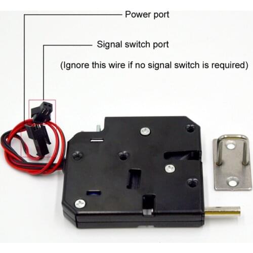 KINJOIN Supermarket Cabinet Locker 12v Mini Electromagnetic Lock Electromagnetic Cabinet Intelligent Electronic Lock 2pcs
