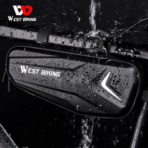 Rainproof Bicycle Bag Frame Front Top Tube Cycling Bag Reflective 6-7.2in Phone Case Touchscreen Bag MTB Bike Accessories