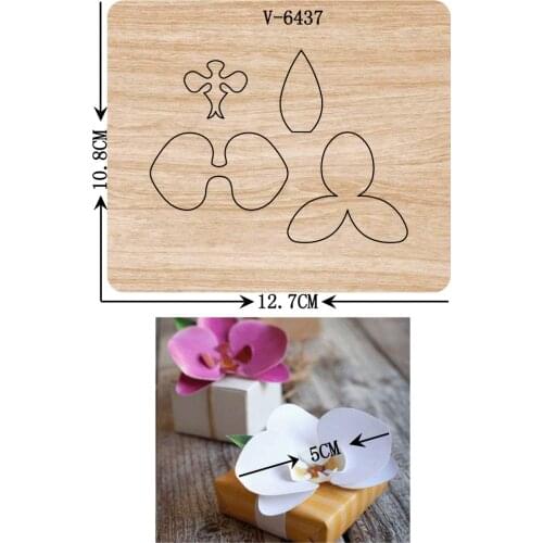 New Flowers Wooden Dies Cutting Dies Scrapbooking /Multiple Sizes / V-6437 Compatible with most die cutting machines
