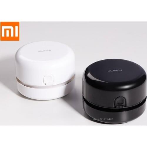 New NUSIGN Portable Desktop Cleaner Mini Desk Dust Removal Strong cleanup Clean comfortable for School Office Smart home