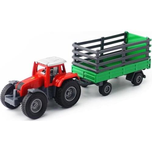New product 1:30 alloy farm tractor transporter model,high simulation farm harvester toy,collectible gifts,free shipping