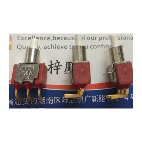 [VK] original American C&k 8121 miniature button switch 1A120V touch self-reset power button
