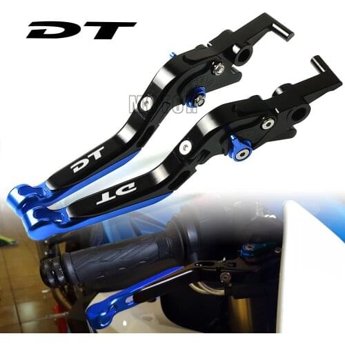 Motorbike CNC Foldable Brake Clutch Levers For Yamaha DT125R/DT125RL/DT125RE/DT125LC MK2 MK3/DT125RR DT125 DT 125 R RL RE LC RR