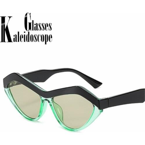 Fashion Cat Eye Sunglasses Women 2021 Small Irregular Sun Glasses for Men Vintage Brand Design Triangle Eyeglasses UV400 Goggles