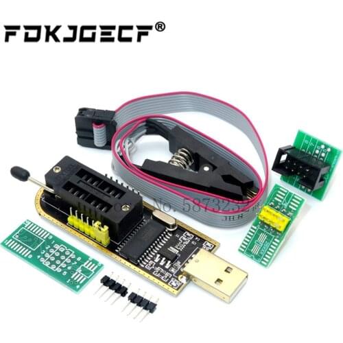 SOIC8 SOP8 SOP16 Test Clip For EEPROM 93CXX / 25CXX / 24CXX + CH341A 24 25 Series EEPROM Flash BIOS USB Programmer Module