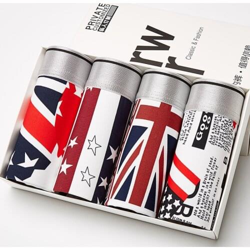 4pc/lot Boxershorts Men lace silk Boxers Male Underwear Man Panties Soft Short Boxer Mesh Mens Hombre Cueca Plus Size