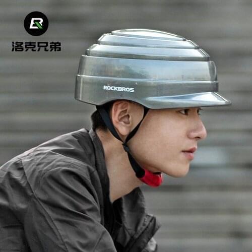 ROCKBROS Ultralight Bike Helmet Cycling EPS Integrally-Molded Helmet Reflective PC Bicycle Safety Hat For Mens Women 56-62 CM