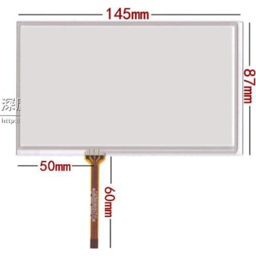 6 Inch Touch Screen TM060RDH01 car DVD navigation V060FW02 touch screen handwriting screen screen 145*87