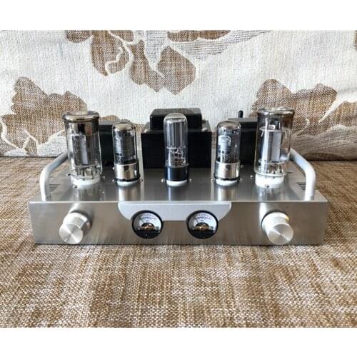 6J8P FU50 small 300B title Spartan F1 tube amplifier DIY kit, output power: 8W+8W, frequency response: 20hz-20khz
