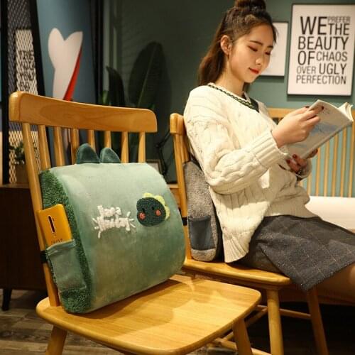 Car Seat Memory Foam Lumbar Pillow Waist Office Chair Reading Back Cushion Pain Relief Sitting Elegant Tatami Soft Sofa Cushion