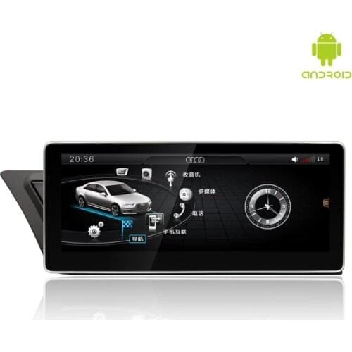 10.25" Android 8.1 8 cores 2G RAM 32G ROM Car dvd player GPS Navigation for Audi A4L A5 2009-2016 4G SIM radio headunits stereo