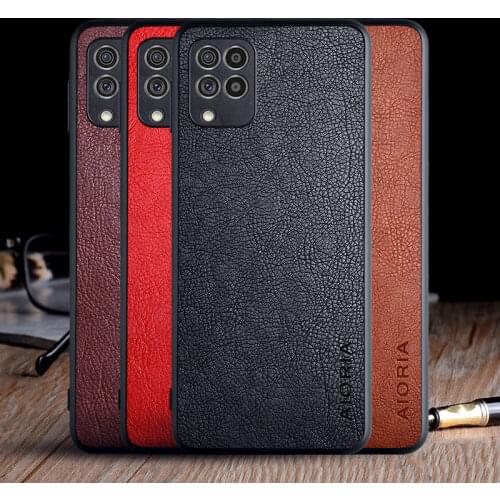 Case for Samsung Galaxy F62 M62 funda luxury Vintage Leather skin coque phone soft cover for samsung galaxy f62 m62 case capa