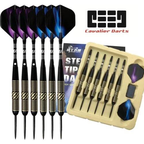 3pcs/set of Steel Tip Darts 23g Tungsten Steel Needle Carved Aluminum Rod PET Dart Leaf Childrens Sports Game Game Dart Set