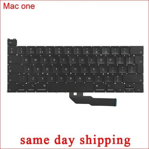 2020 New for Apple MacBook Pro Retina 13" A2251 UK Keyboard EU Europe Euro version Replacement EMC3348 MWP72 Early 2020 Year