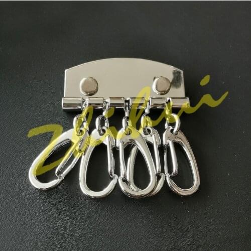 DIY Bag /Wallet /Purse Hardware Stainless Steel Buckle Hook 5 Teeth Keychain Jeans Accessories Waist Hanging Clothes Bag Lanyard