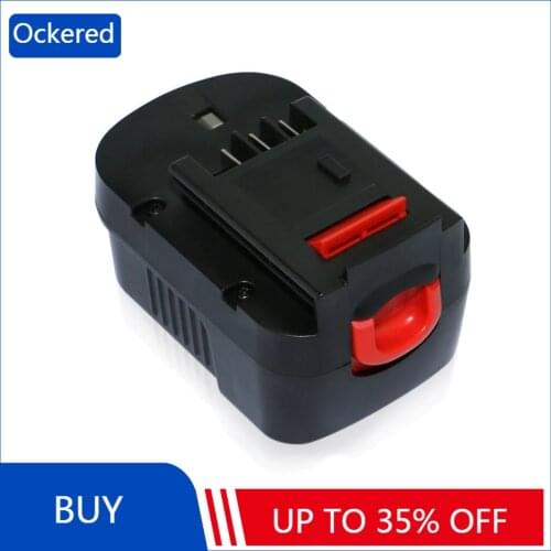 Ockered 14.4V 3000mAh NI-MH Power Tools Replace Battery Rechargeable Battery Suitable for Black&Decker HPB14 A144 BD1444L A14F