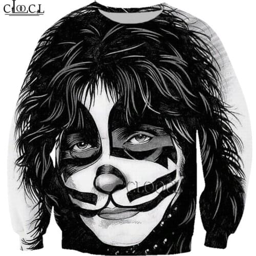 CLOOCL Newest Rock Singer KISS Band 3D Print Men Women Sweatshirts Fashion Hip Hop Tracksuit All-match Harajuku Tops