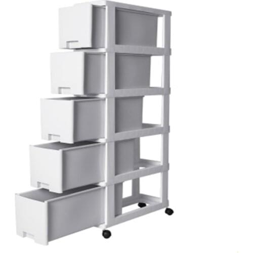 18cm Movable Quilted Storage Cabinet Drawer Kitchen Slit Rack Bathroom Refrigerator Side Finishing Locker Narrow Cabinet