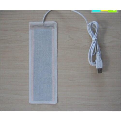 1PC NEW 5V usb heating film heaters 6 * 20CM for warm feet Warmer electric belts