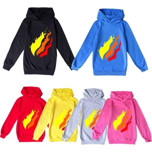Boys Pullover Hoodies Clothing Kids Cotton Boys Spring Autumn Fashon Cartoon Outfits Print Children Top Sweatshirt For Teenager