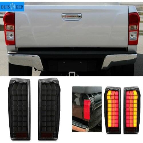LED Rear Tail Light Tail Lamp Assembly With Wire Harness Bulbs Replacement For Isuzu DMax D-Max Ute 2012-2019
