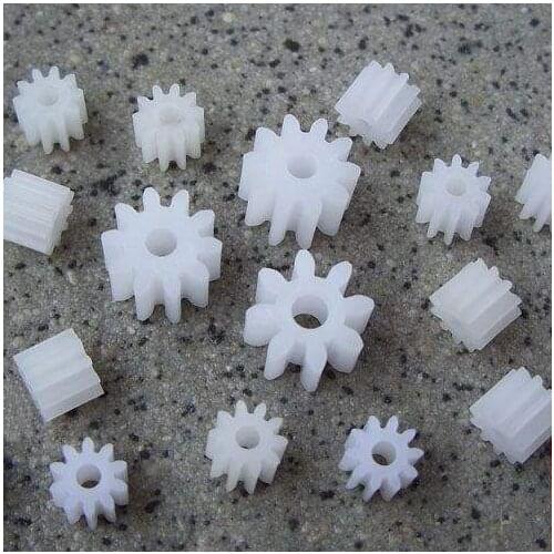20pcs Pom gear 0.5 die 8 teeth 9 teeth 10 teeth 12 teeth 14 teeth 16 teeth 18 teeth plastic nylon tight
