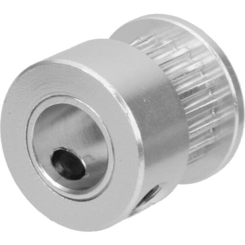 4 Pieces Stainless Steel 3D Printer Extrusion Wheel (20T, 8mm Bore) - Timing Belt Pulley