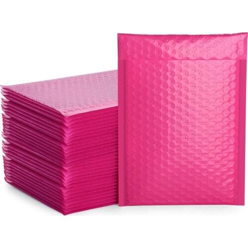 50 PCS/Lot Courier Self Seal Envelope Bags Lined Poly Foam Bubble Envelope Mailers Padded Mailing Waterproof Postal Ship Bag