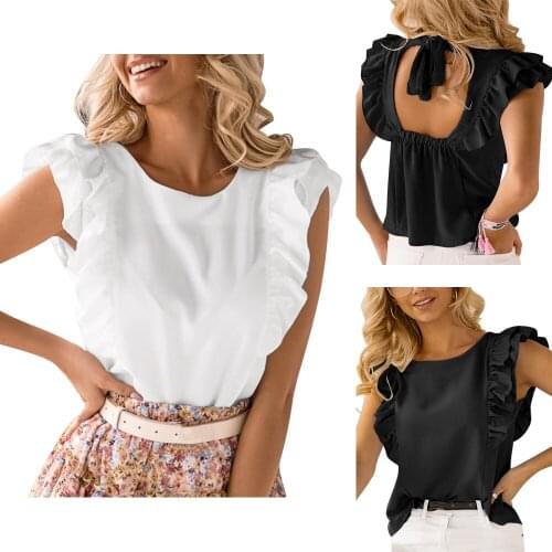 Bobibla Women's Ruffle Shirts