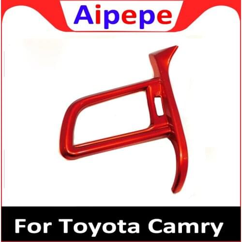 For Toyota Camry XV70 2017 2018 2019 LHD Side Air Vent AC Condition Outlet Cover Trim Decoration Frame Accessories ABS